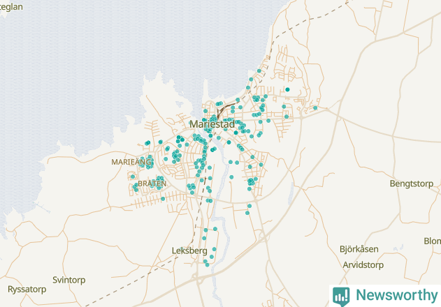 Karta över undefined