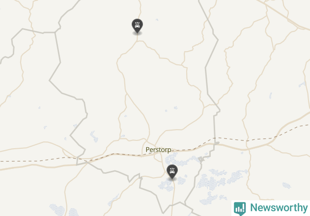 Karta över viltolyckor i Perstorps kommun