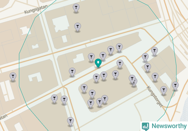 Karta över Göteborgs kommun