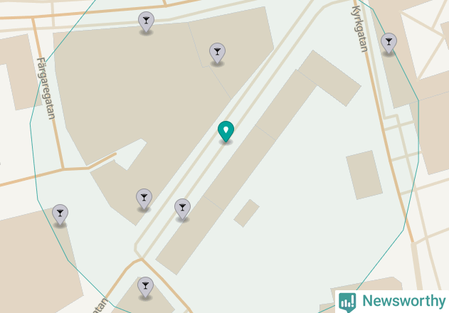 Karta över Bodens kommun