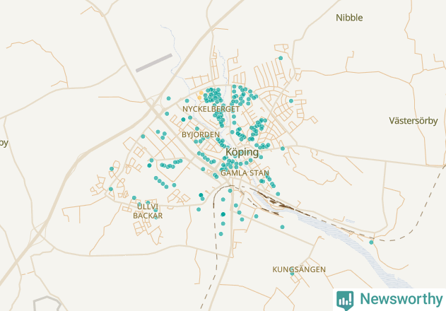 Karta över undefined