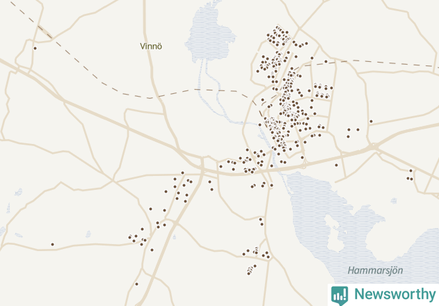 Karta över undefined