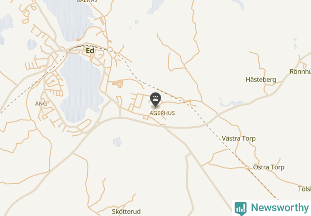 Karta över viltolyckor i Dals-Eds kommun