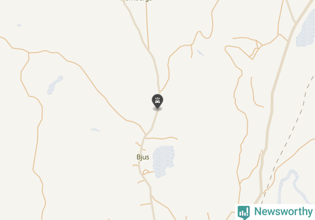 Karta över viltolyckor i Orsa kommun