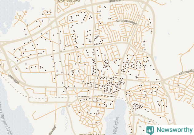 Karta över undefined