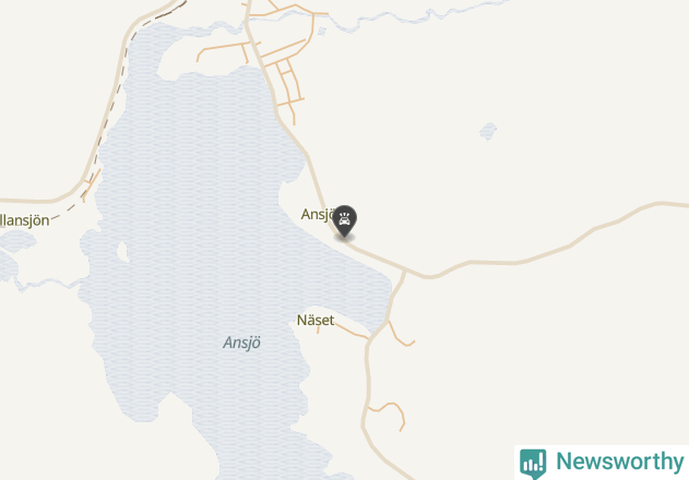 Karta över viltolyckor i Bräcke kommun