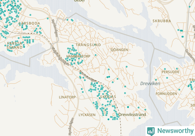 Karta över undefined