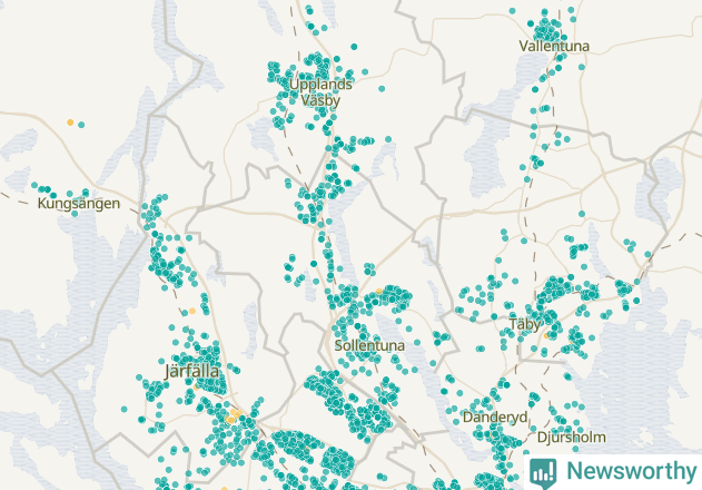 Karta över undefined