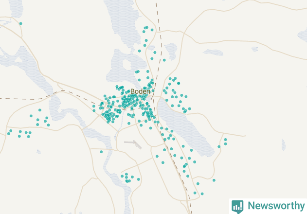 Karta över undefined