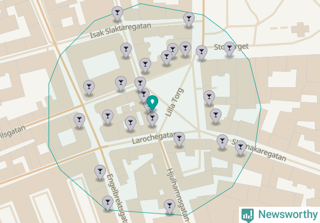 Karta över Malmö kommun