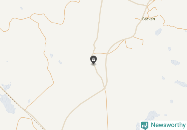 Karta över viltolyckor i Bengtsfors kommun