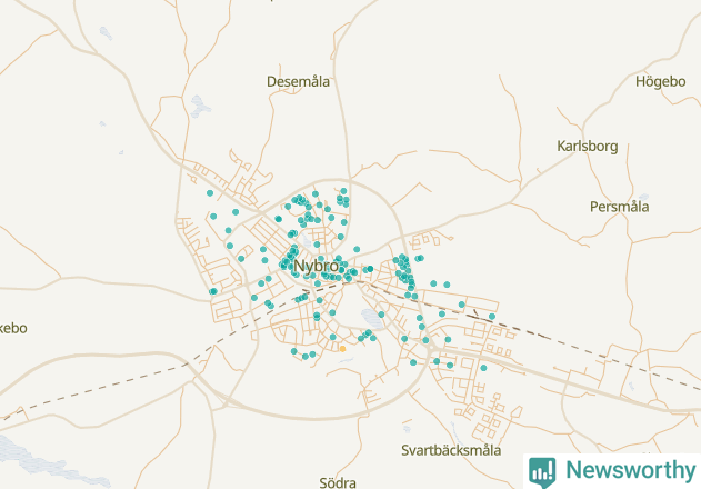 Karta över undefined