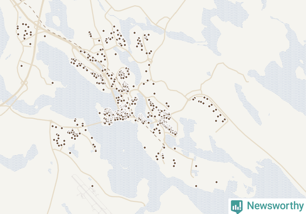 Karta över undefined