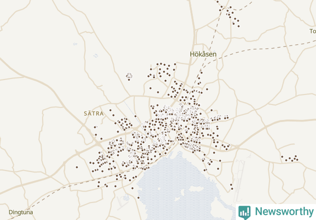 Karta över undefined