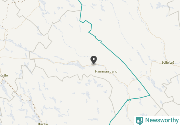 Karta över väderstationer i artikeln