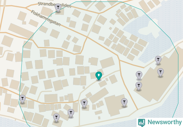 Karta över Sotenäs kommun