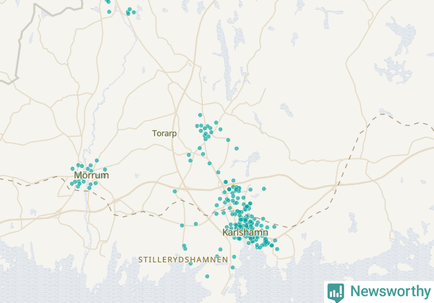 Karta över undefined