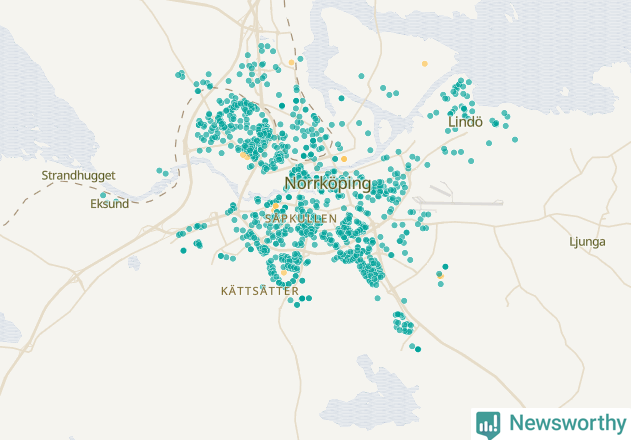 Karta över undefined
