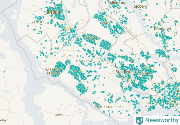 Karta över undefined
