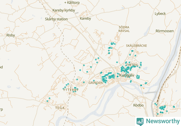 Karta över undefined