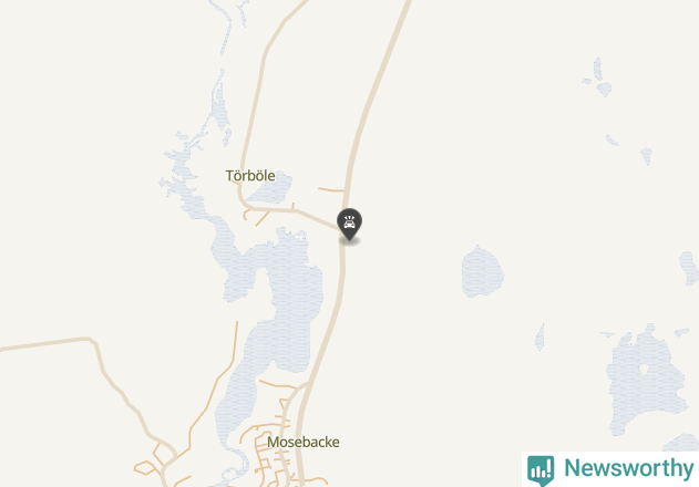 Karta över viltolyckor i Kalix kommun