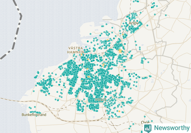 Karta över undefined