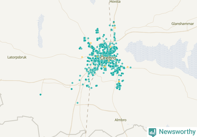 Karta över undefined