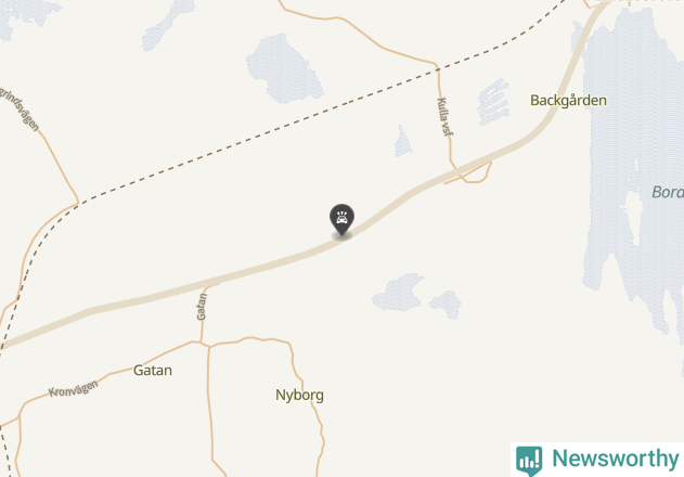 Karta över viltolyckor i Laxå kommun