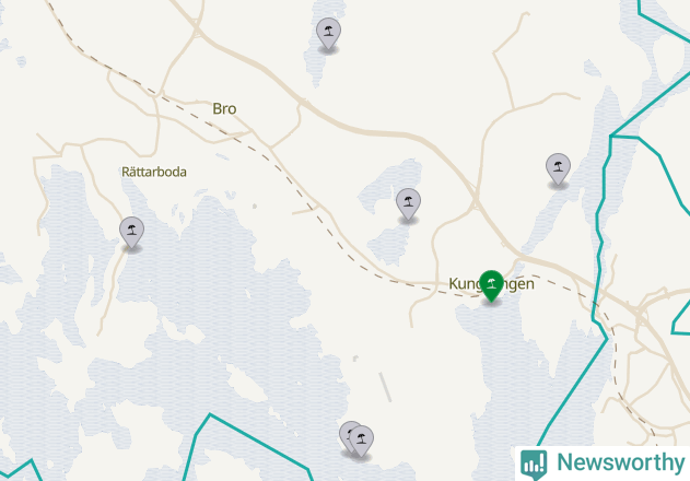 Karta över Upplands-Bro kommun