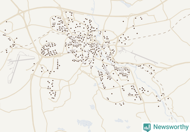 Karta över undefined