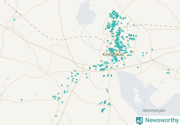 Karta över undefined