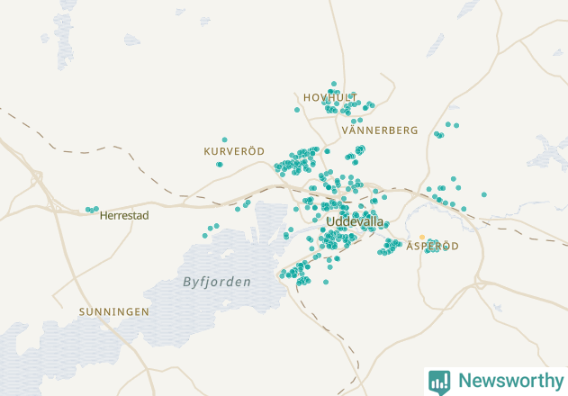 Karta över undefined