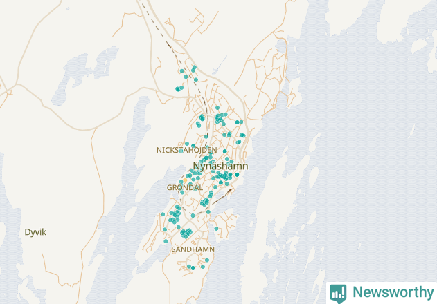 Karta över undefined