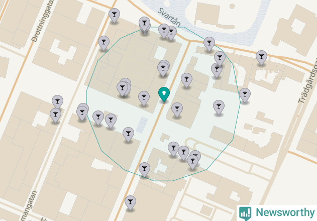 Karta över Örebro län