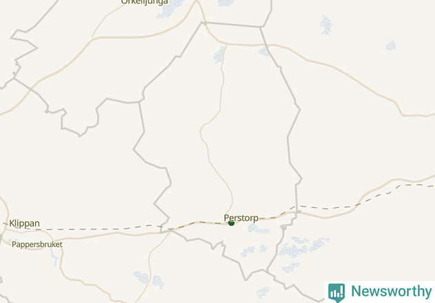 Karta över Perstorps kommun