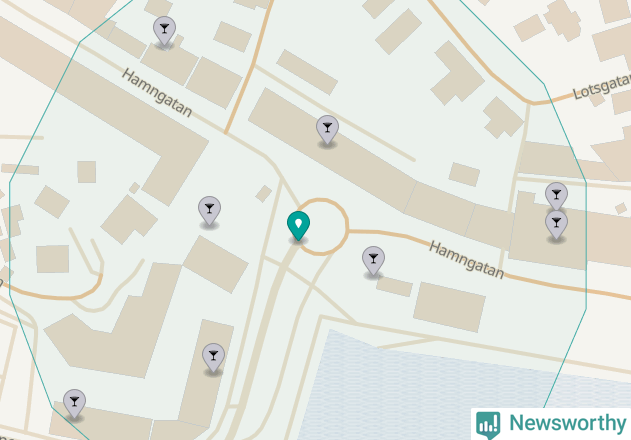 Karta över Vaxholms kommun