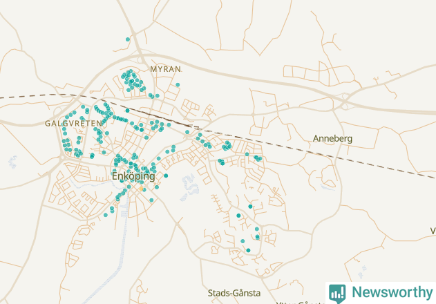 Karta över undefined