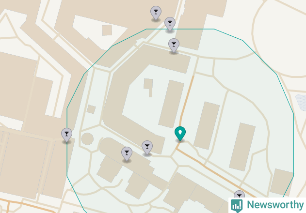 Karta över Huddinge kommun