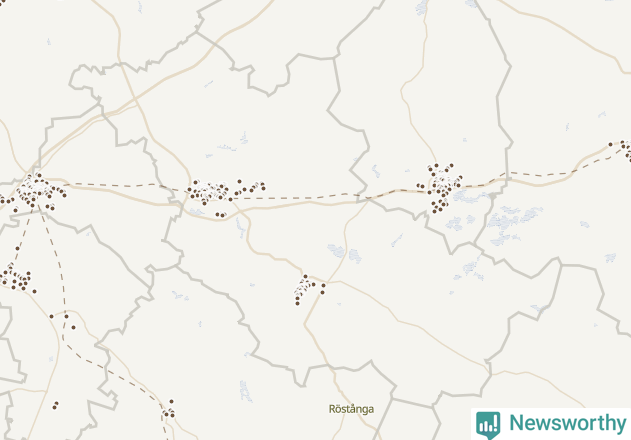 Karta över Klippans kommun