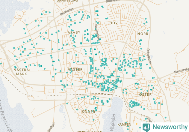 Karta över undefined