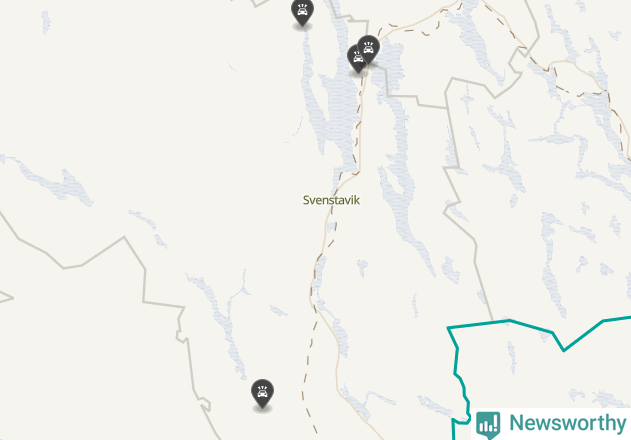 Karta över viltolyckor i Bergs kommun