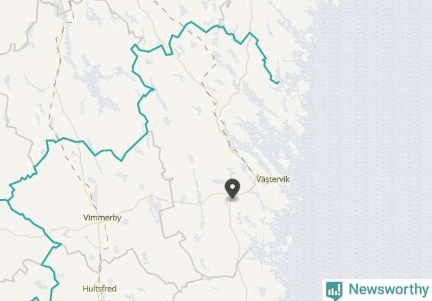 Karta över väderstationer i artikeln