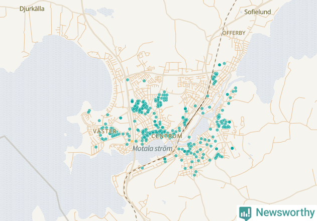 Karta över undefined