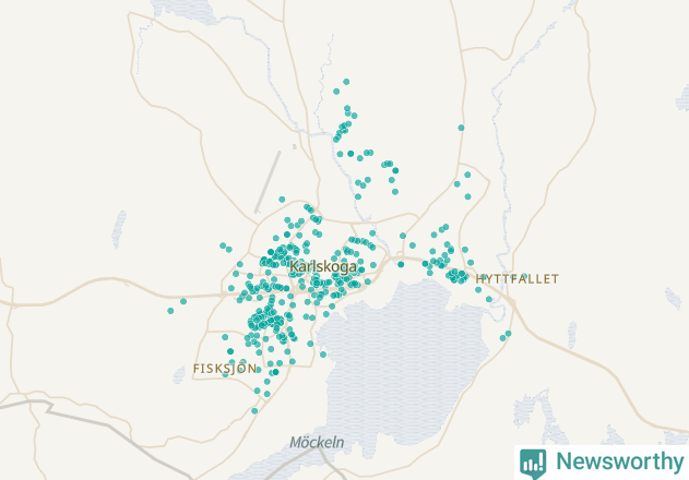 Karta över undefined