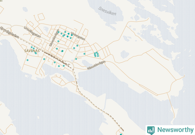 Karta över undefined