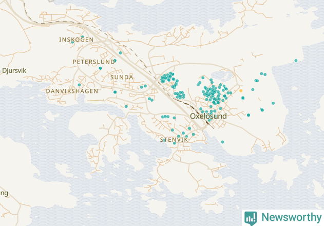 Karta över undefined