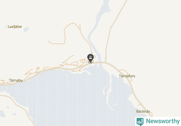 Karta över viltolyckor i Storumans kommun