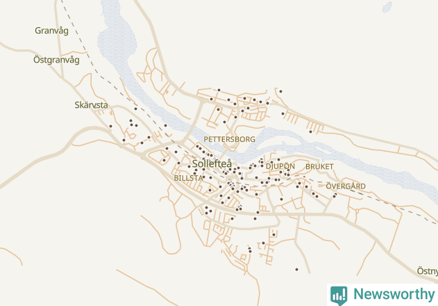 Karta över undefined