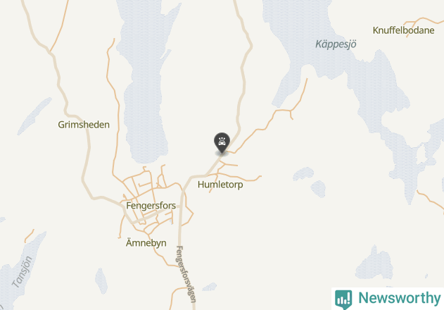 Karta över viltolyckor i Åmåls kommun