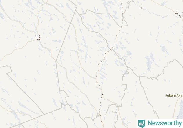 Karta över Vindelns kommun